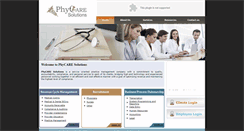 Desktop Screenshot of phycaresolutions.com